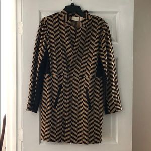 Chico’s Black and Tan Jacket Size 2